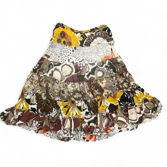 Derek Heart Floral Layered Skirt Size Small - Picture 5 of 5